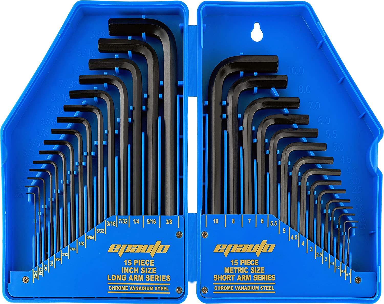 EPAuto Allen Wrench Hex Key Set